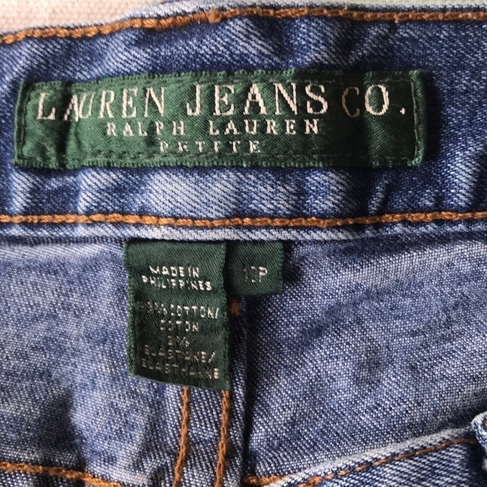 Lauren Jeans Co Ralph Lauren Cutoff Denim Shorts 10P - Picture 6 of 11